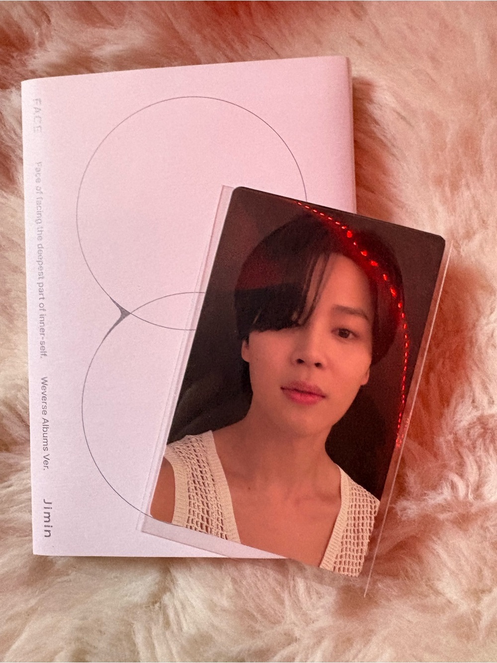BTS Jimin FACE Weverse Album